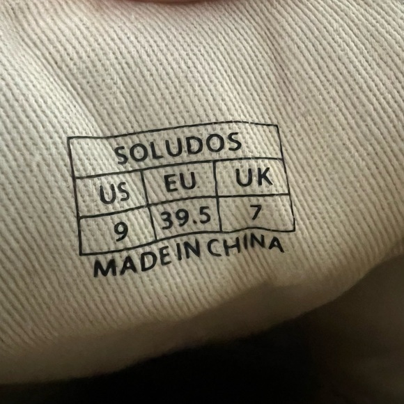 Soludos Jason Pollan Avocado Light Blue Canvas Casual Slip-On Shoes Size 9 - Picture 10 of 10